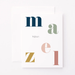 Colorful Mazel Tov Card