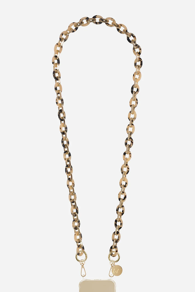 Cassy Beige Long Phone Chain