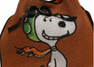 Brown Raffia Snoopy Handbag