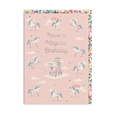 Cath Kidston Magical Unicorns Card