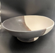 Charcoal &amp; Matte White Duo Medium Footed Bowl