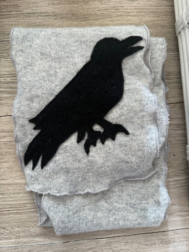 Grey Raven Scarf