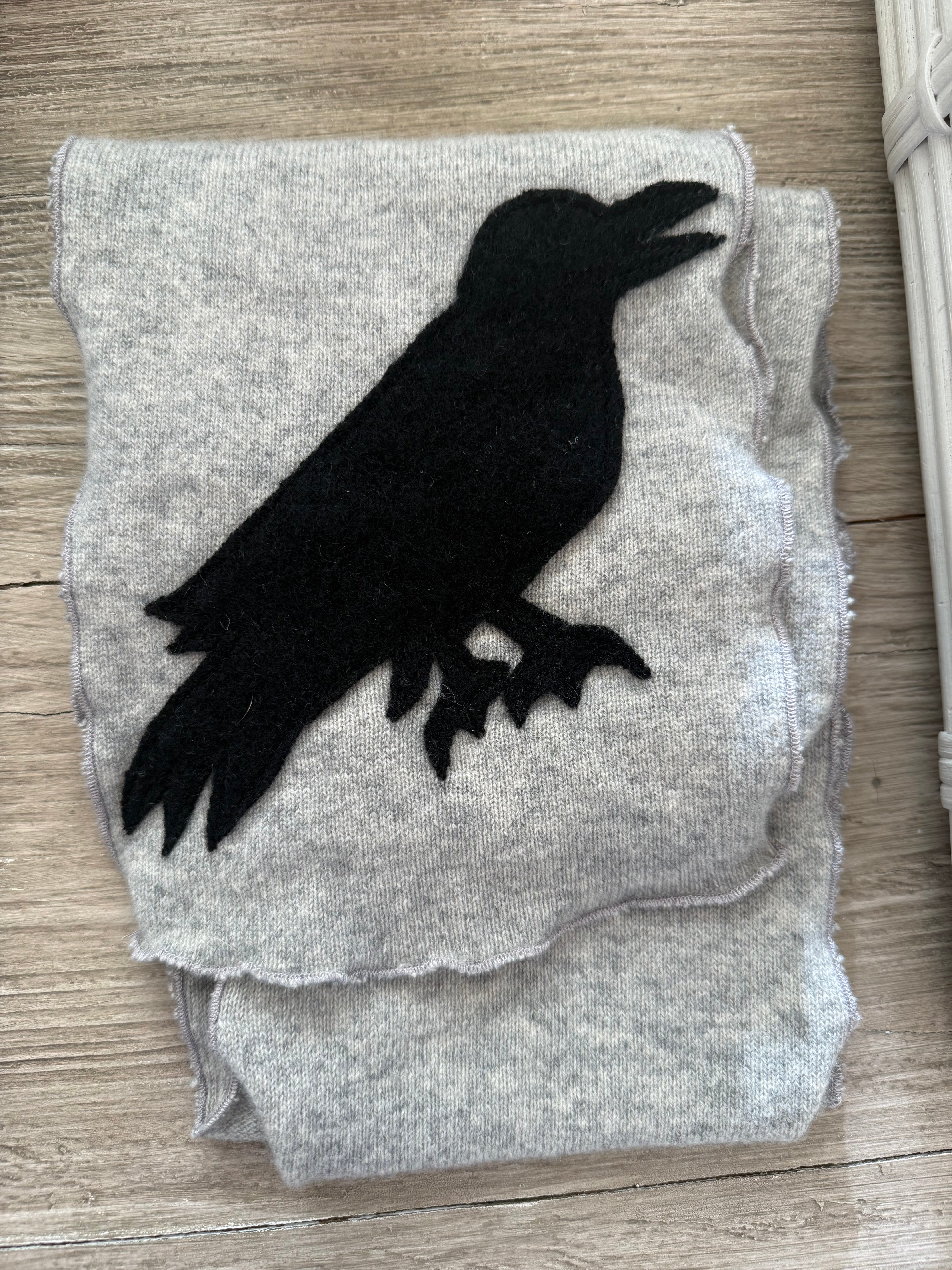 Grey Raven Scarf