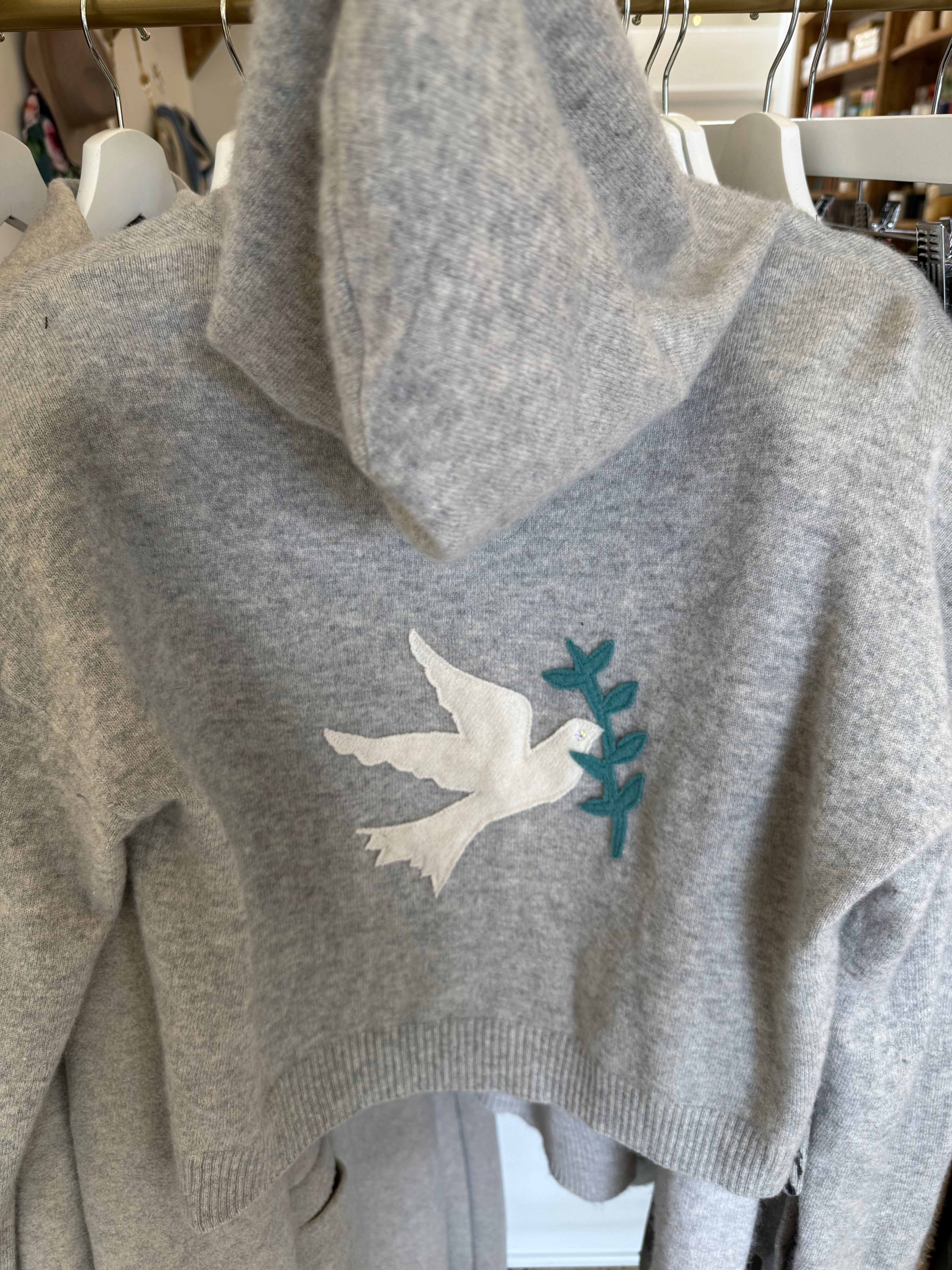 Peace Dove Hoodie Sweater