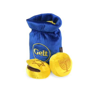 Paw-nukkah Gelt-y Treats Dog Toy