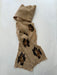 Tan Leopard Cashmere Scarf