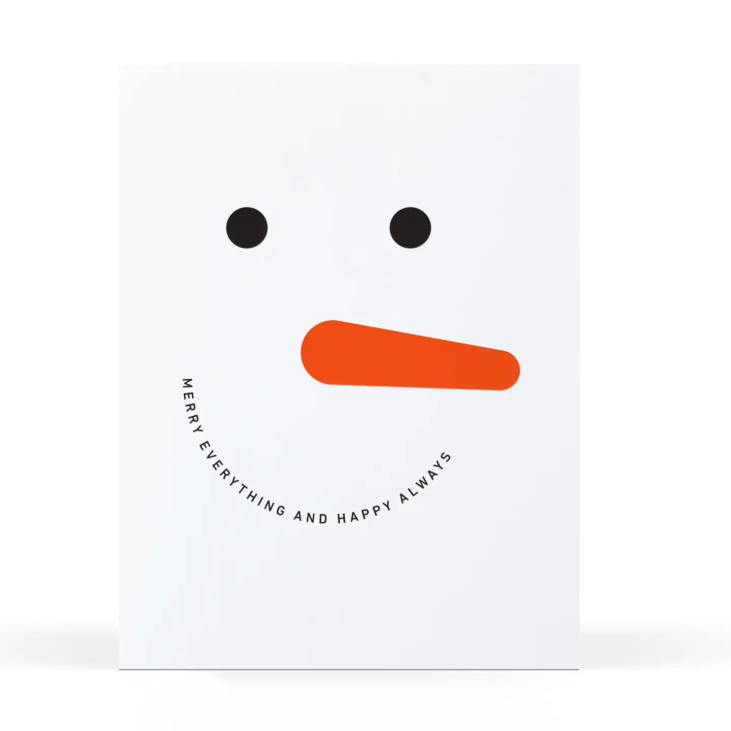 Holiday Snowman Card