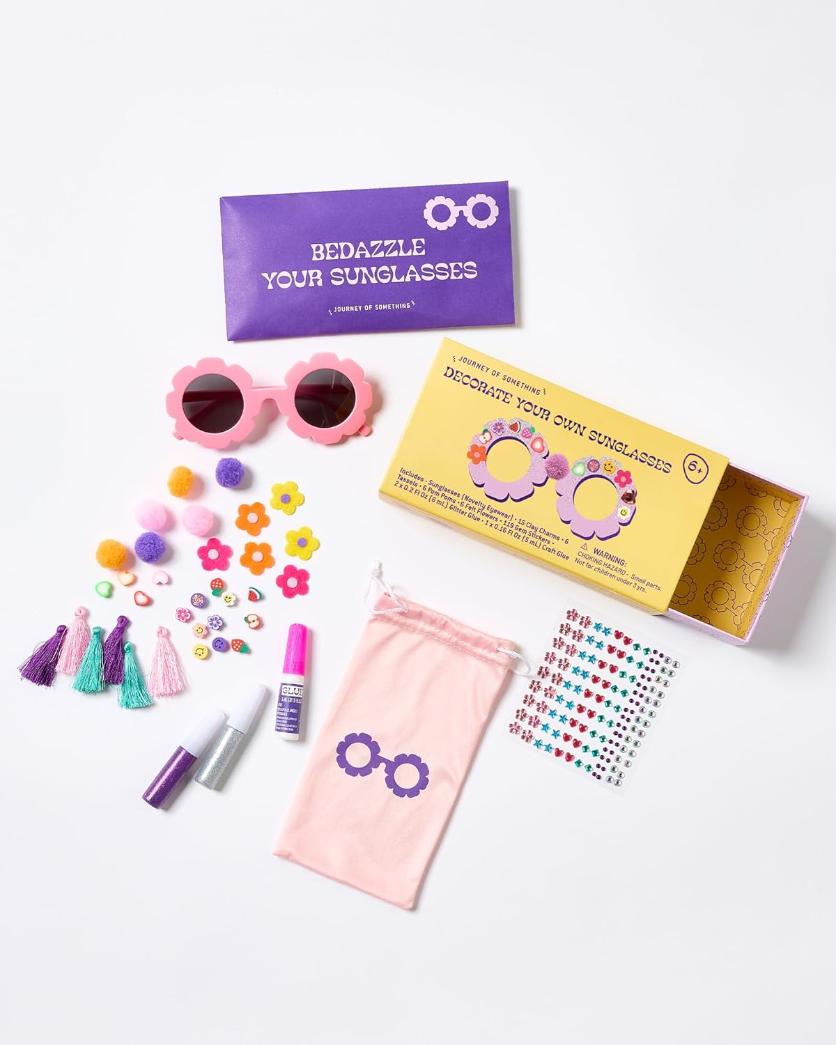 Flower Decorate Your Own Sunglasses Kit