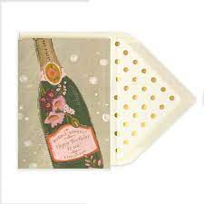 Bubbly Sparkly Happy Birthday Card
