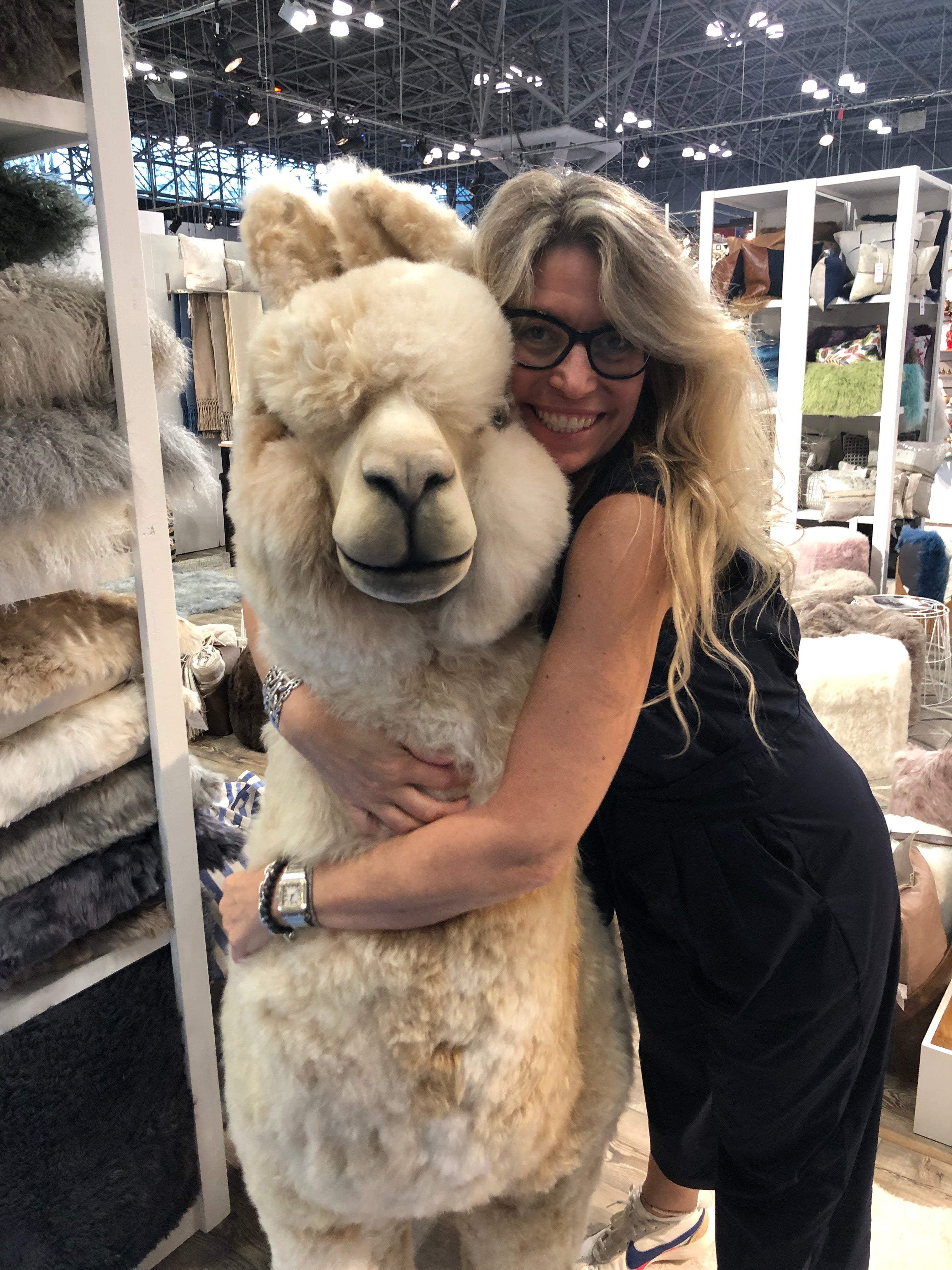 Large Huggable Alpaca