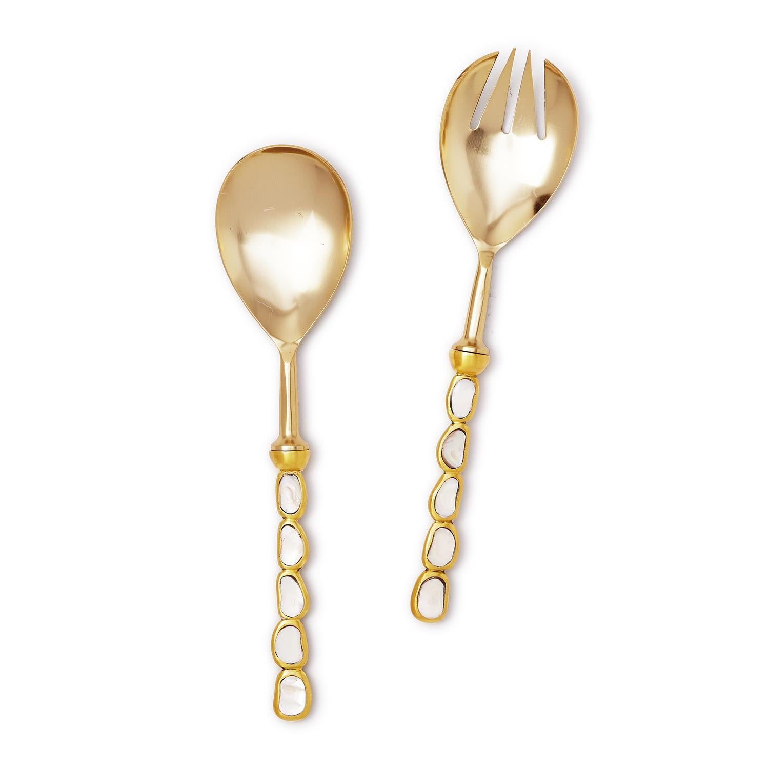 Mother of Pearl Serving Set