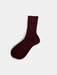 Bordeaux Bio Simple Socks