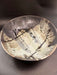 Marble Charcoal Medium Footed Bowl