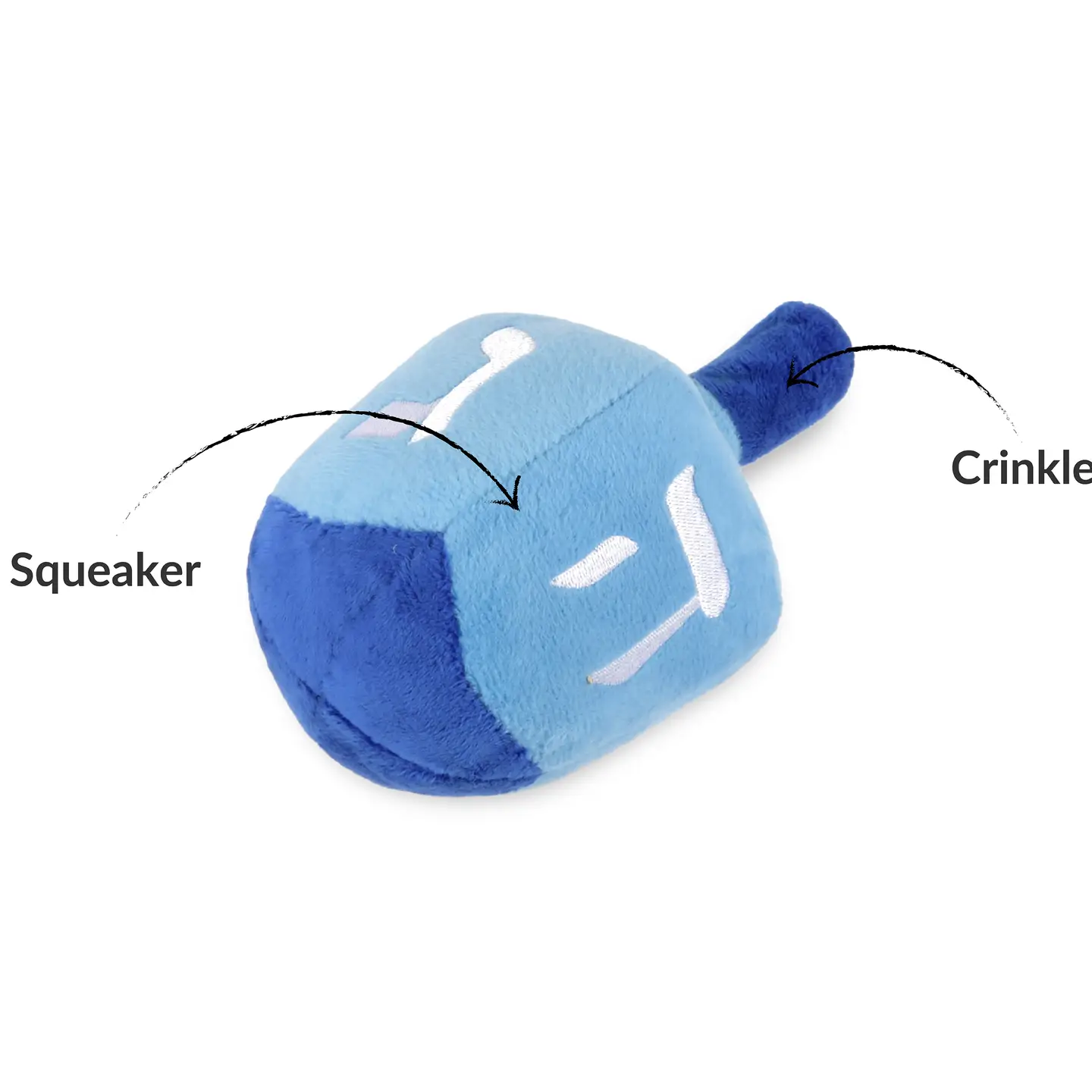 Paw-nukkah Doggy Dreidel Dog Toy