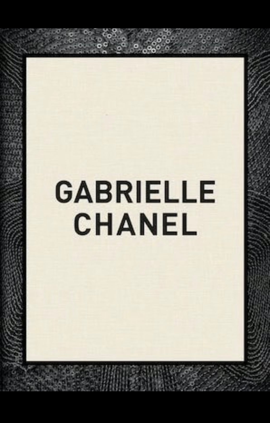 Gabrielle Chanel Book