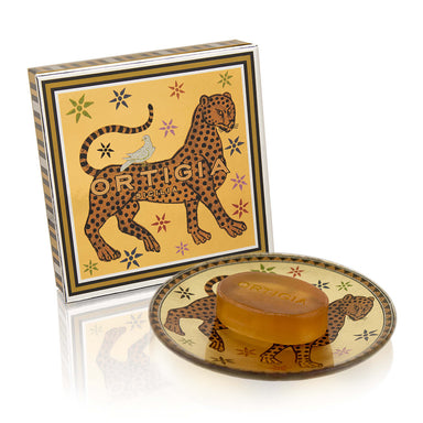 Gattopardo Glass Plate and Ambra Soap