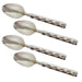 Truro Silver Dip Spoons Set of 4