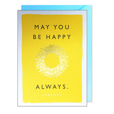 Happy Always Quote Card