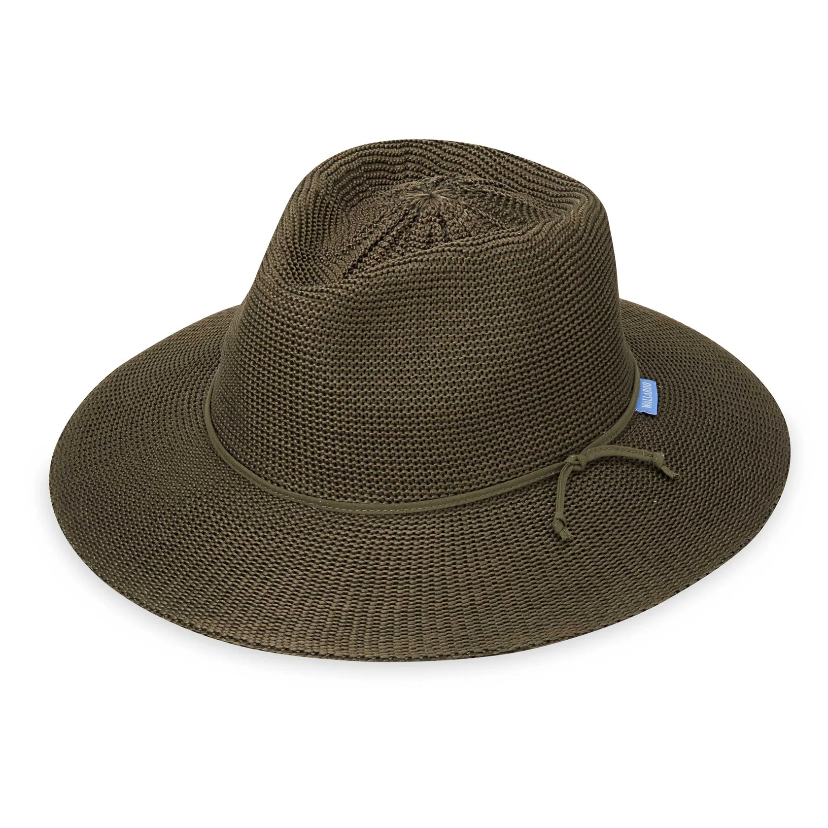 Victoria Olive Fedora Hat