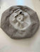 Taupe Light Grey Beret