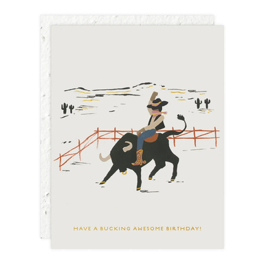 Bucking Awesome Card