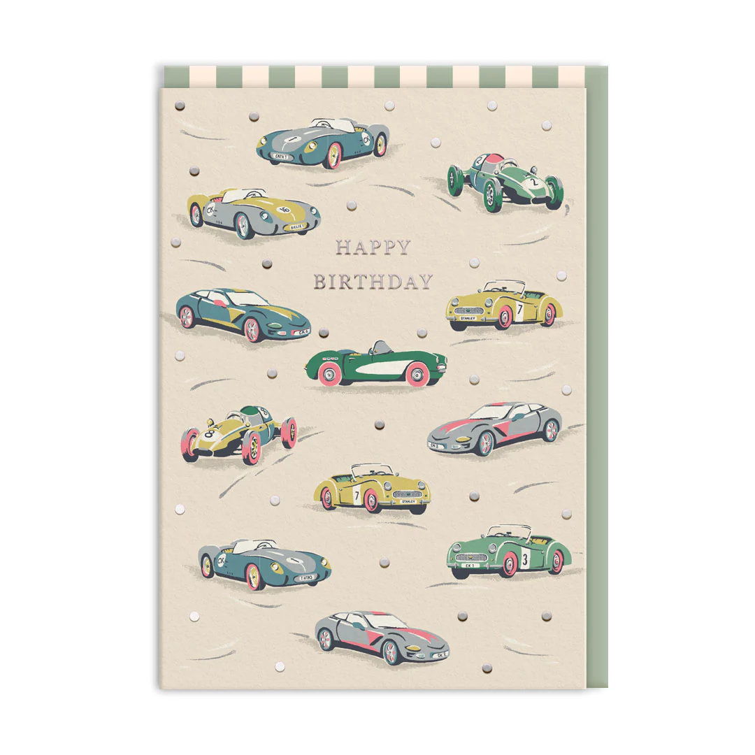 Race Cars Card