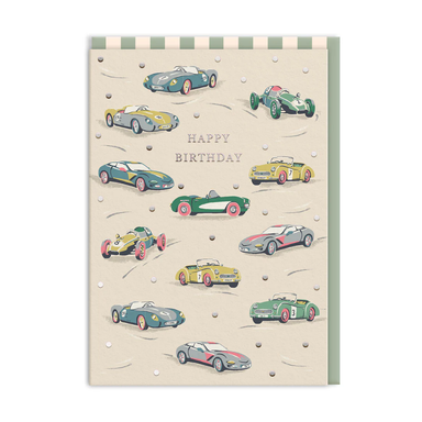 Race Cars Card