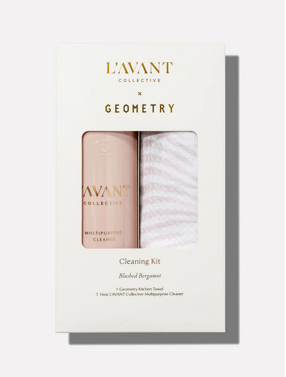 L'AVANT x Geometry Cleaning Kit Blushed Bergamot