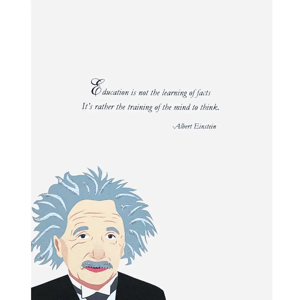 Albert Einstein Card