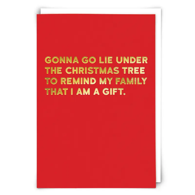Holiday Lie Card