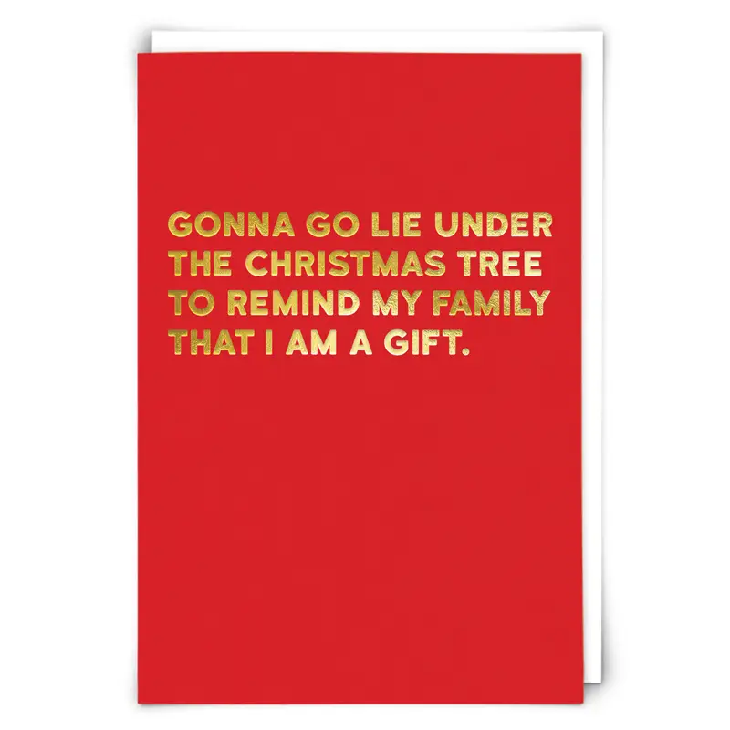 Holiday Lie Card