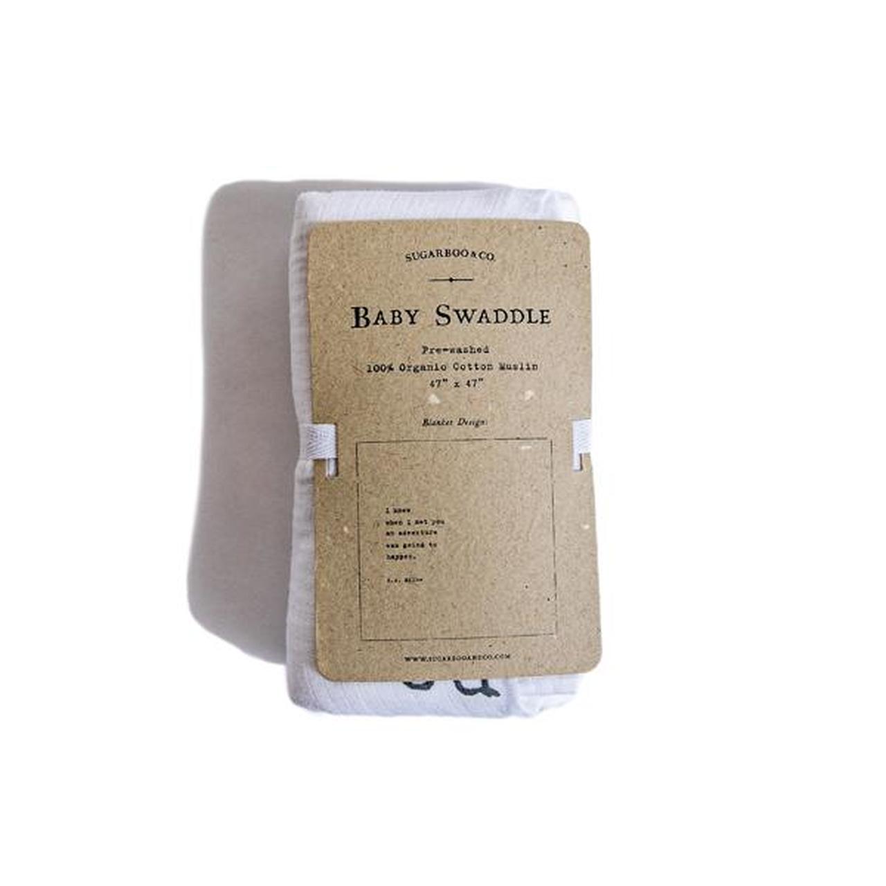 A. A. Milne Quote Swaddle Blanket