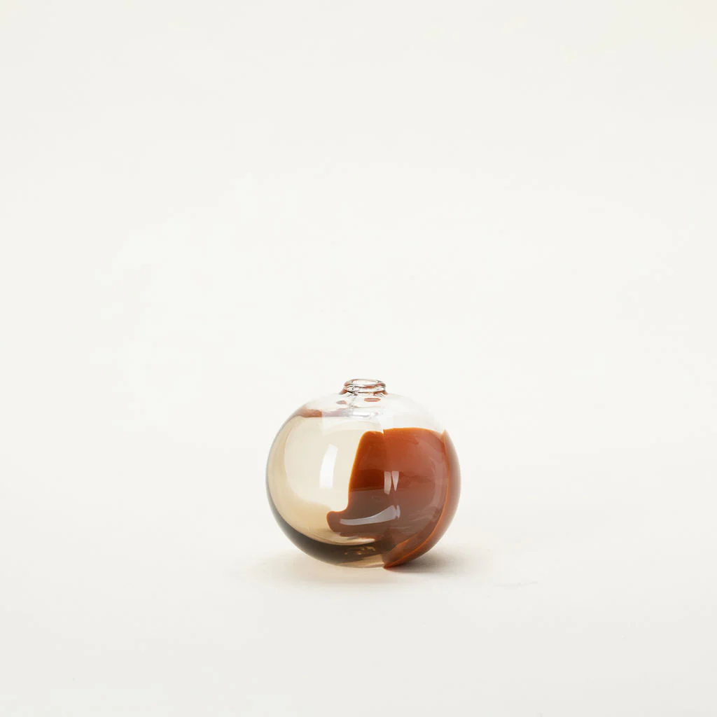 Brown Orb Vase