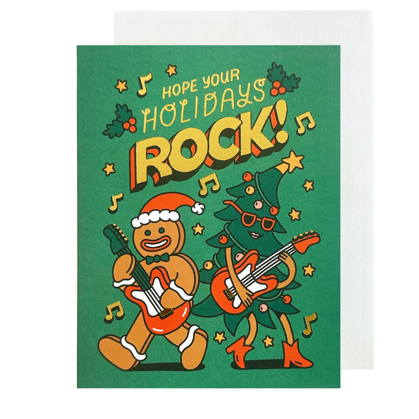 Holidays Rock Card