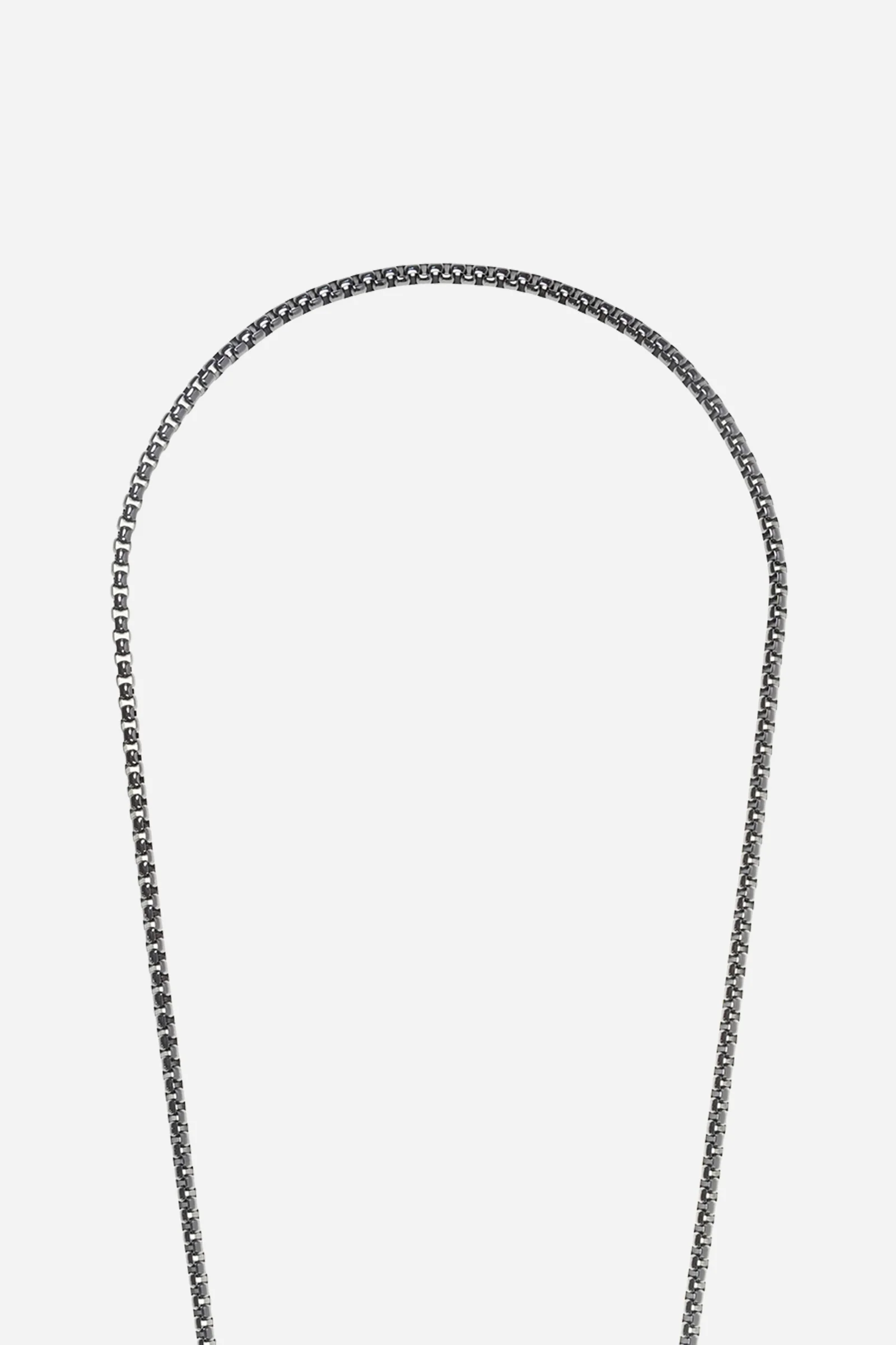 Black Lia Metal Phone Chain