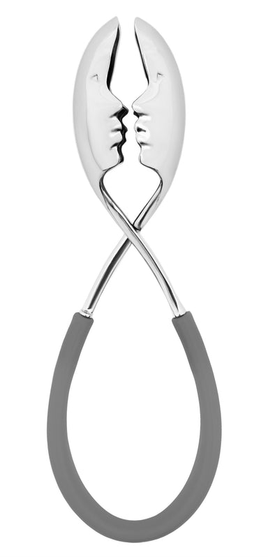 Silver Kiss Gray Salad Tongs