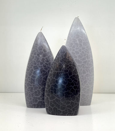 Free Form Gray Candle