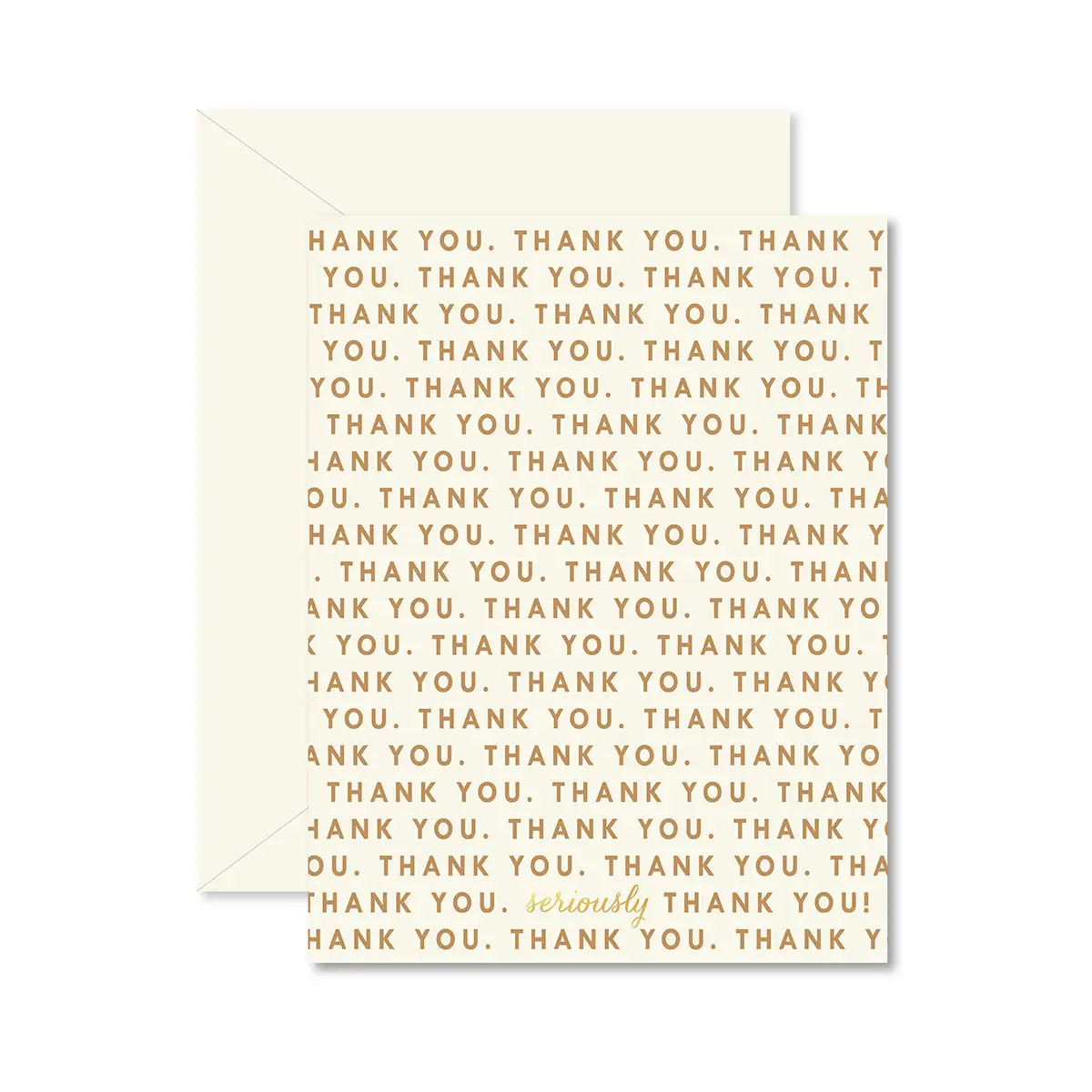 Repeating Thank You Card