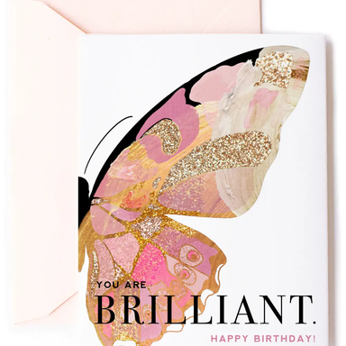 Brilliant Butterfly Card