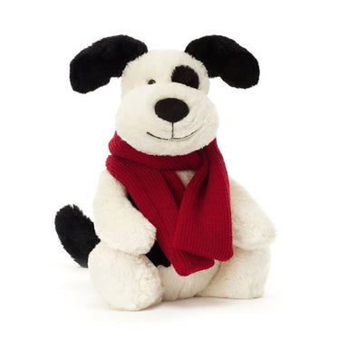 Bashful Winter Puppy Stuffed Animal