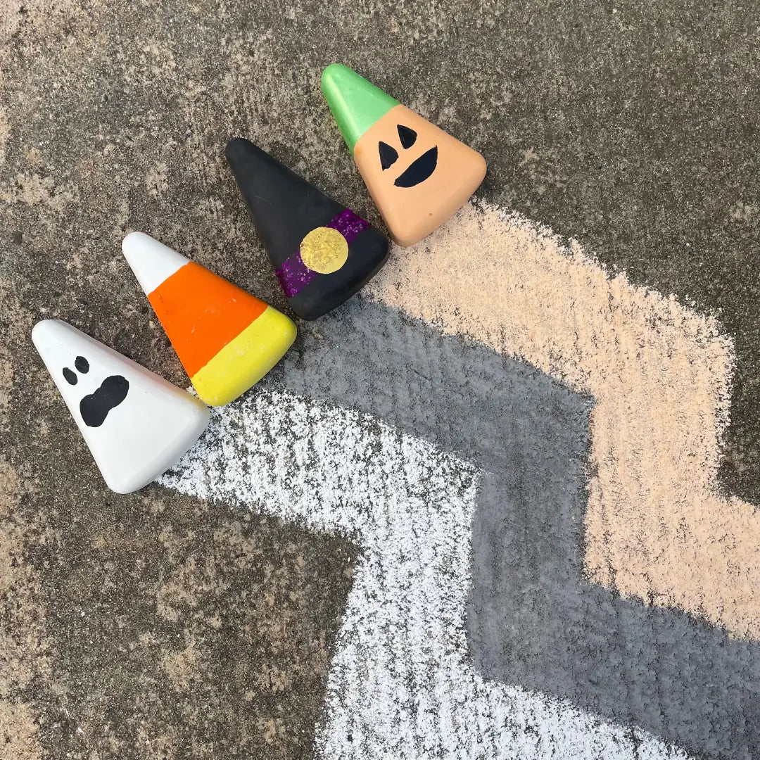 Maria's Halloween Spooktacular Handmade Sidewalk Chalk