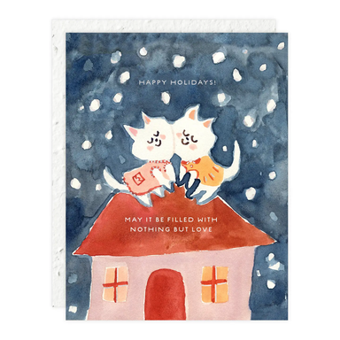Snow Cats Card