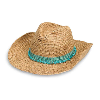 Tahiti Turquoise Cowboy Hat
