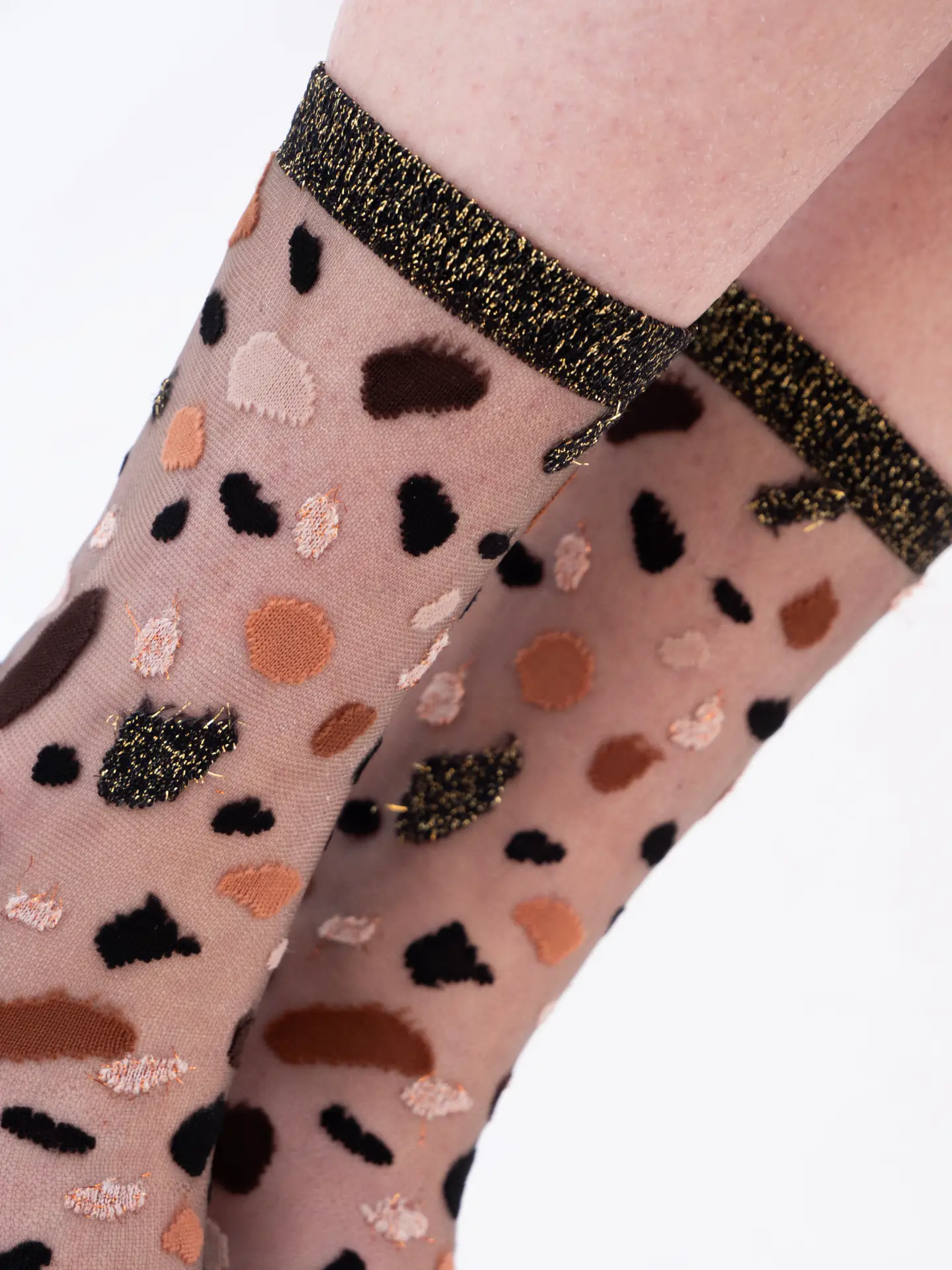 Lac Givre Brown Socks 39-41