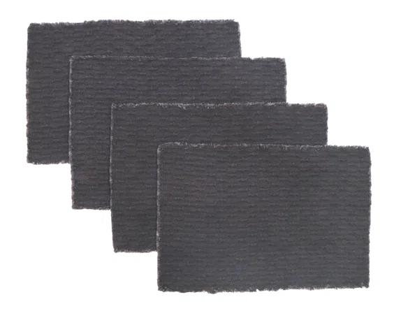 Wren Charcoal set/4 Placemats