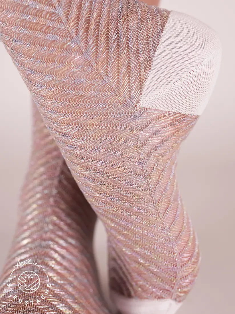 Iridescent Fir Socks 39/41