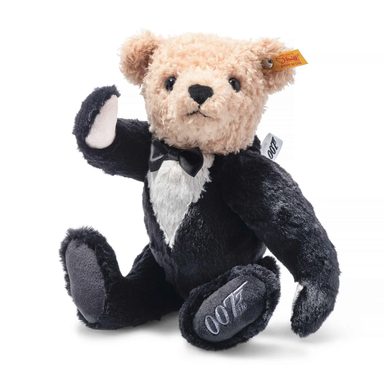 James Bond Teddy Bear Plush Stuffed Animal