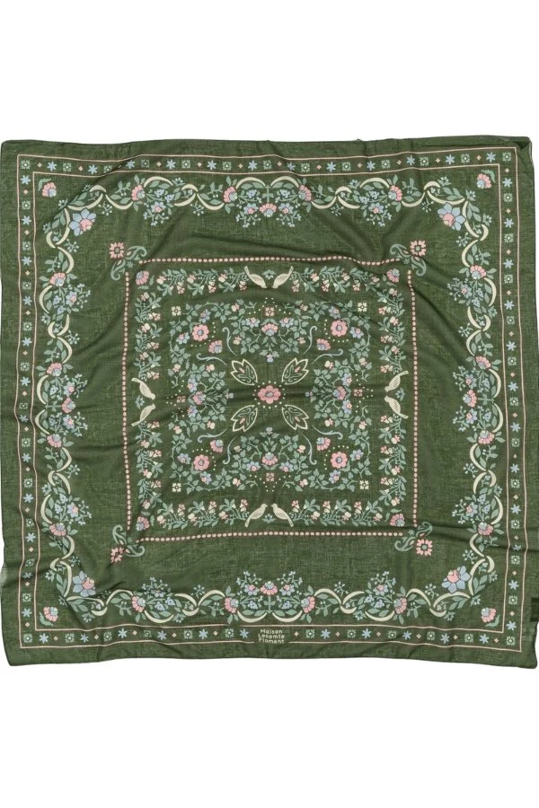 Khaki Secret Garden Scarf