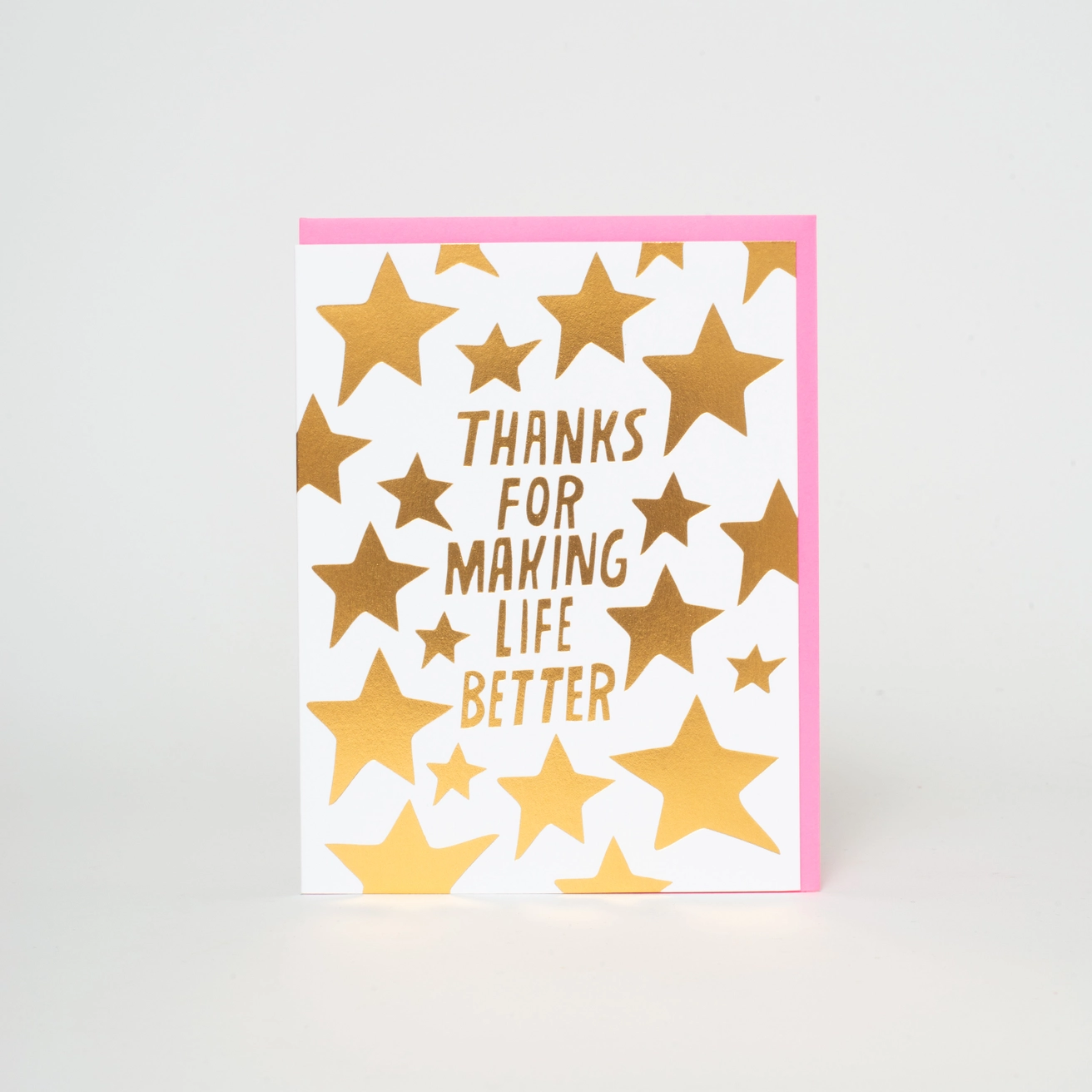 Making Life Better Stars Card