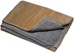 Gold Grey Savona Gradient Throw Blanket